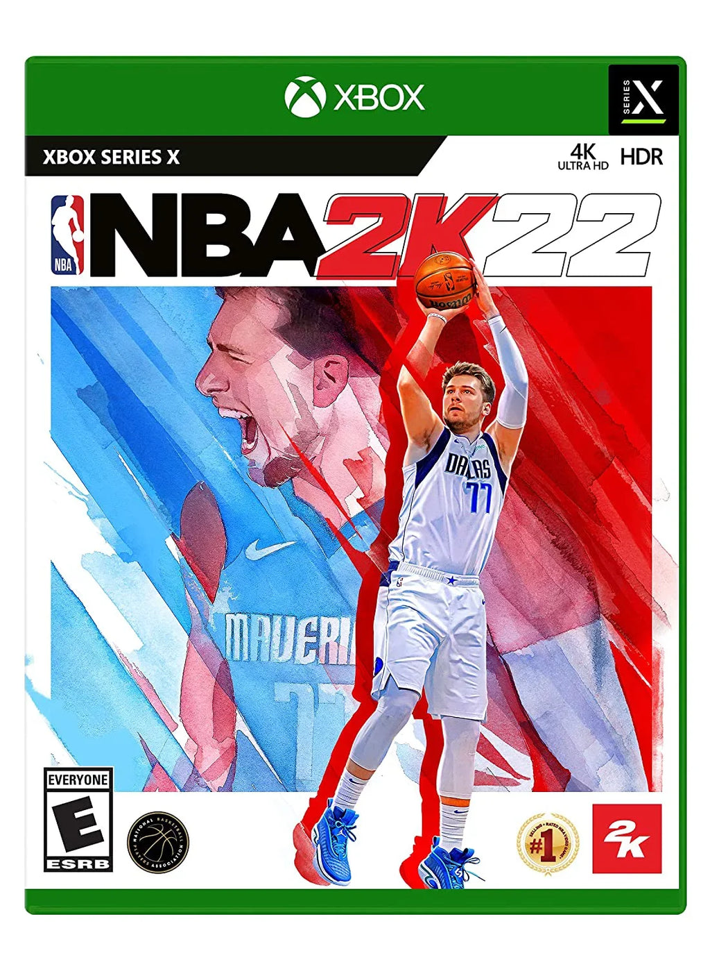 Microsoft Xbox Series X with White Controller, NBA 2K22, & USB C Cable