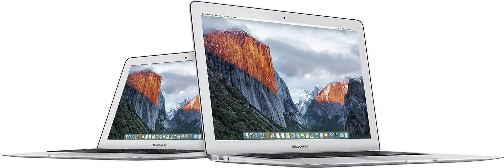 Apple MacBook Air 13-inch (i7 2.2GHz, 512GB SSD) (Early 2015, MMGF2LL/A) - Silver Bundle with Black Zipper Sleeve + Laptop Starter Kit + Cleaning Kit (Refurbished)